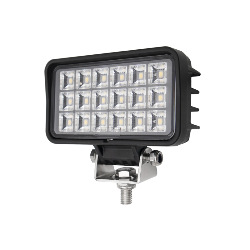 Rectangle 40W LED Work Light For JP Offroad ATV UTV Trucks excavator etc